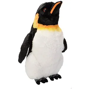 Wild Republic pingouin en peluche junior 30 cm en peluche blanc/noir pas cher