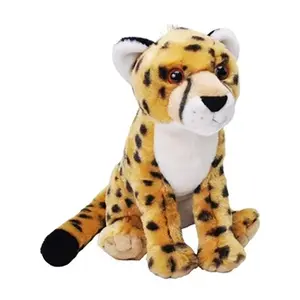 Wild Republic peluche guépard junior 30 cm en peluche marron/noir pas cher