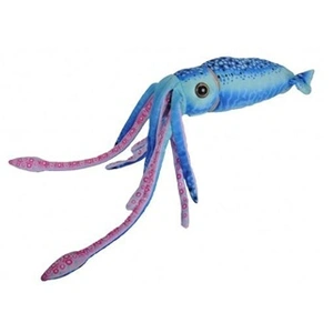 Wild Republic calamar en peluche 38 cm bleu pas cher