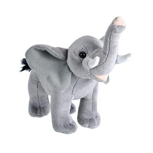 Wild Republic peluche éléphant 20 cm gris pas cher