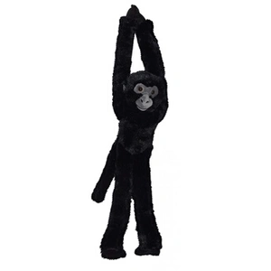Wild Republic peluche pendule singe junior 51 cm en peluche noir pas cher