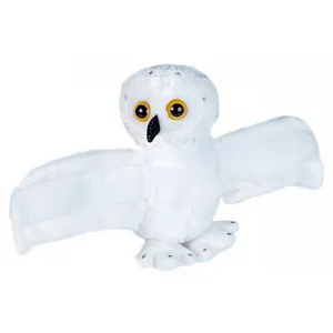 Wild Republic peluche harfang des neiges junior 20 cm en peluche blanche pas cher