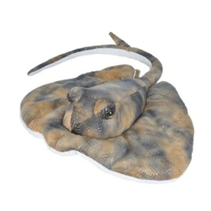 Wild Republic raie pastenague junior 38 cm gris peluche pas cher