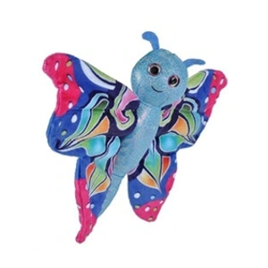 Wild Republic peluche papillon junior 20 cm en peluche bleu pas cher