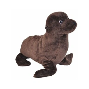 Comparateur de prix : Wild Republic peluche lion de mer junior 38 cm en peluche marron
