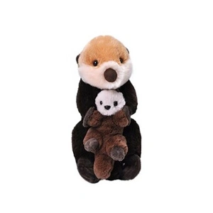 Comparateur de prix : Wild Republic Peluche Maman et Bebe Loutre de Mer