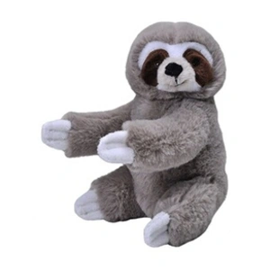 Wild Republic peluche paresseuse Ecokins Mini junior 20 cm gris peluche pas cher