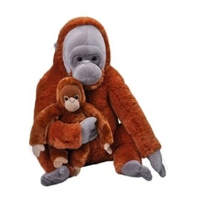 Wild Republic peluche Orang-utan junior 76 cm en peluche orange 2 piècesVendu paramazon