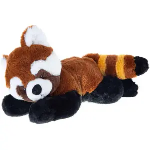 Wild Republic peluche panda junior 30 cm rouge pas cher
