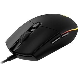 Logitech G203 LIGHTSYNC RGB Gaming Mouse 6-button Design 8000 DPI Noir pas cher
