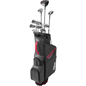 Comparateur de prix : Set de golf Droitier Wilson Profile Stand Long