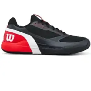 Chaussures de tennis multicourt homme, Rush Pro 5 noir rouge blanc