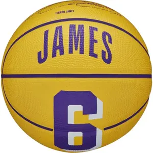Comparateur de prix : Wilson NBA Player Icon Mini Bskt Curry Intérieur Ball, Bleujaune 3