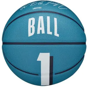 Mini ballon Wilson NBA Player Icon LaMelo Ball Bleu Taille 3 WZ4012901XB pas cher
