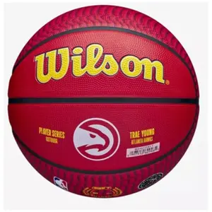 Ballon Wilson Trae Young Orange Taille 7 WZ4013201XB+ pas cher