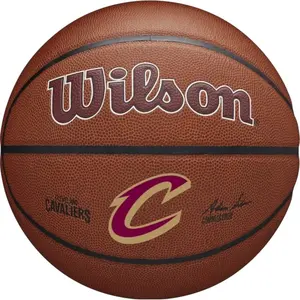 Ballon De Basket Wilson Team Alliance - Atlanta Hawks - Taille Officielle - Marron