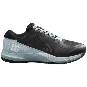 Wilson Femme Rush Pro Ace Clay Sneaker, Black/Sterling Blue/White, 35 2/3 EU pas cher