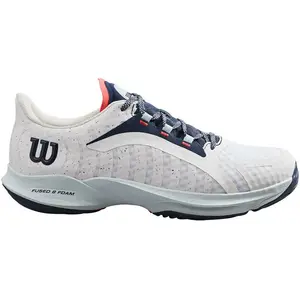 Wilson Homme Hurakn Pro Padel Sneakers, White/Cooling Spray, 47 1/3 EU pas cher