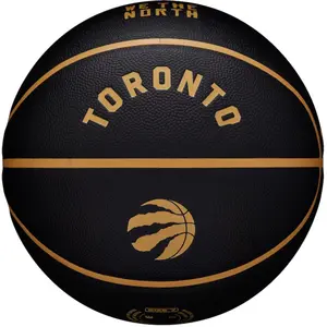 Comparateur de prix : Wilson NBA Team City Collector Toronto Raptors Ball noir T7