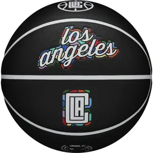 Comparateur de prix : Wilson Nba Team City Collector Los Angeles Clippers Ball noir T7