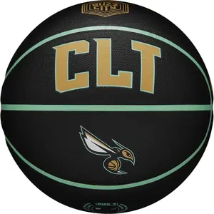 Comparateur de prix : Wilson Nba Team City Collector Charlotte Hornets Ball noir T7
