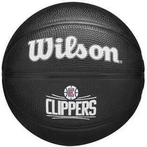 Wilson Mini Ballon De Ball Nba Team Tribute   Los Angeles Clippers noir T3 pas cher
