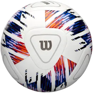 Comparateur de prix : Ballons de Football Unisexe en Cuir Synthétique Wilson 5 blanc