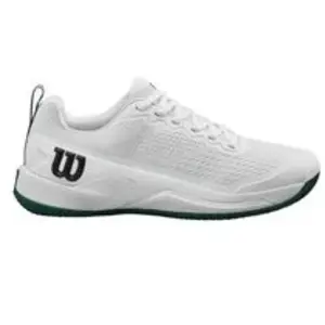 Wilson Homme Rush Pro 4.5 Tennis Shoe, White/White/Aventurine, 43 1/3 EU pas cher