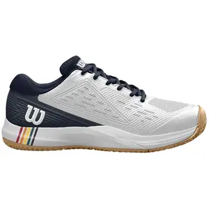 Wilson Homme Rush Pro ACE Clay Chaussure de Tennis, White/Navy Blazer / Gum1a, 42 EU pas cher