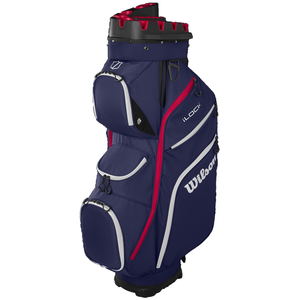 Comparateur de prix : Wilson I-Lock CART Bag Marine/Blanc/Rouge