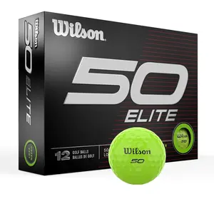 Comparateur de prix : Wilson Balles de golf Fifty Elite 23 - Lot de 12, vert