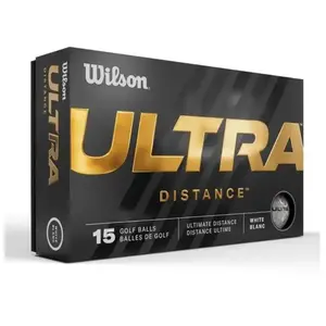 Comparateur de prix : Balles de golf Wilson Ultra Distance (x15) Blanc TU WG2006501+