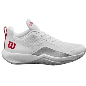 Wilson Femme Rush Pro Lite Tennis Shoe, White/Pearl Blue Red, 41 1/3 EU pas cher