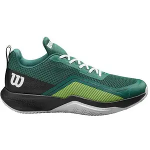 Wilson Homme Rush Pro Lite Tennis Shoe, Evergreen/Black/White, 41 1/3 EU pas cher
