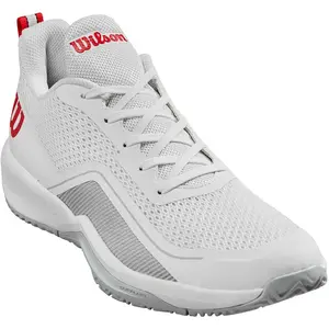 Wilson Femme Rush Pro Lite Tennis Shoe, White/Pearl Blue Red, 39 1/3 EU pas cher