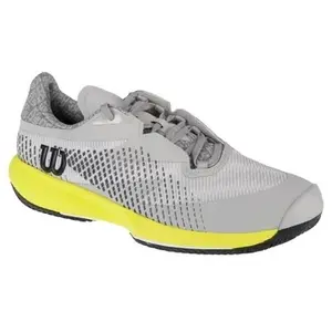 Comparateur de prix : Wilson Homme KAOS Swift 1.5 Clay Tennis Shoe, Pearl Blue/Black/Safety Yellow, 44 EU
