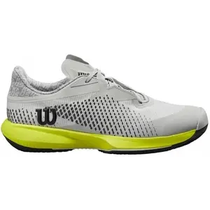 Comparateur de prix : Wilson Homme KAOS Swift 1.5 Clay Tennis Shoe, Pearl Blue/Black/Safety Yellow, 42 EU