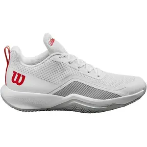 Wilson Homme Rush Pro Lite Tennis Shoe, White/Pearl Blue Red, 46 EU pas cher