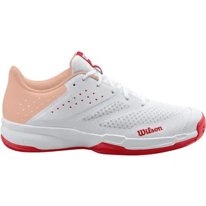 Wilson Femme KAOS Stroke 2.0 Tennis Shoe, White/Peach Parfait/Infrared, 41 1/3 EU pas cher