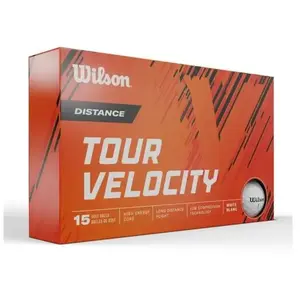 Comparateur de prix : Wilson Tour Velocity Balle de Golf Unisex-Adult, Couleur Blanche, No Size