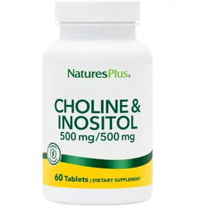 NaturesPlus Nature's Plus Choline & Inositol 500mg 60caps pas cher