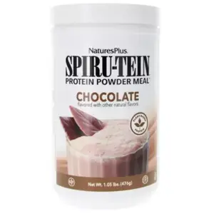 NaturesPlus Nature's Plus Spiru-Tein Spiru-Tein Protein Shake Chocolate 476g pas cher