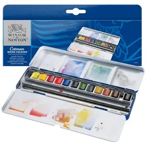 Comparateur de prix : Winsor & newton blue box cotman 12 x1 2 godets winsor et newton 228