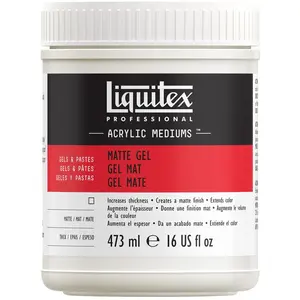 Comparateur de prix : Liquitex Médium-gel de texture pour acrylique 473 ml mat