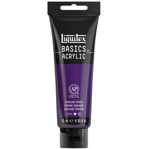 Liquitex Peinture acrylique Basics 118 ml 186 Pourpre dioxazineVendu parscrapmalin