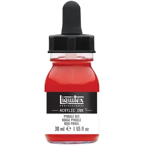 Comparateur de prix : Encre acrylique rouge pyrolle 30ml Ink Liquitex