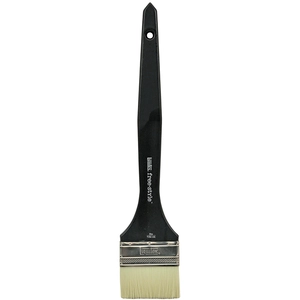 Comparateur de prix : Liquitex Brosse Freestyle large plate manche long en poils synthétiques 76 mm