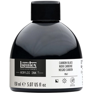 Liquitex Professional Encre Acrylique 150ml Noir Carbone pas cher