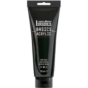 Liquitex Peinture acrylique Basics 250 ml - 244 Noir IvoireVendu parscrapmalin