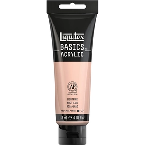 Comparateur de prix : Liquitex Peinture acrylique Basics 118 ml 810 Rose clair portrait